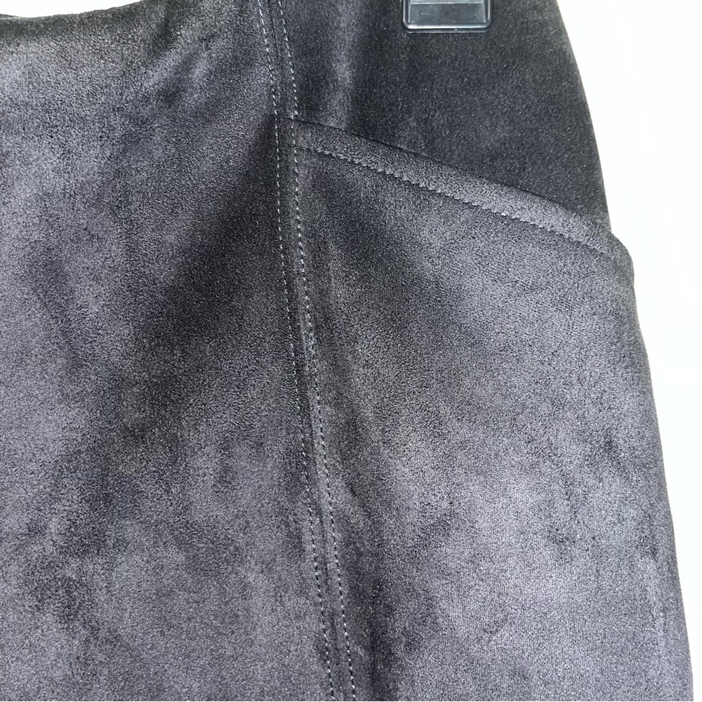 Allison Daley super soft Suede black pull-on pants elastic waistband, size 3XL - Picture 3 of 5